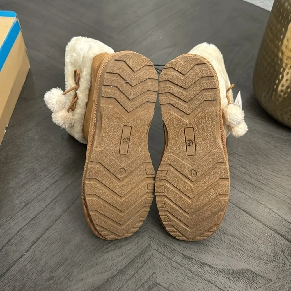 Thereabouts Little & Big Girls Aubree Flat Heel Winter Boots